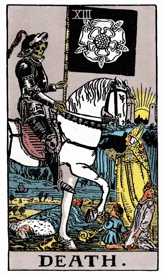 Death Tarot card image